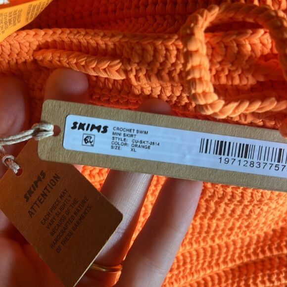 NWT SKIMS CROCHET SKIRT XL - Picture 7 of 9